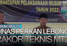 DINAS PERKAN LEBONG RAKOR TEKNIS PEMANTAPAN PELAKSANAAN MT2 TAHUN 2022