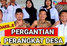 SERTIJAB PJS KADES NANGAI TAYAU JAWABAN KERISAUAN KABINET LAMA